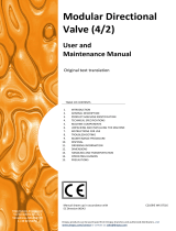 DROPSA 4/2 Modular Directional Valve Owner's manual