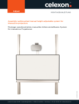 Celexon Expert manuelle 2-Säulen Pylonentafel Adjust 192 x 120cm PEN Owner's manual