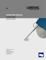 Lissmac COMPACTCUT 900 PT Owner's manual