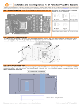 ekwb EK-FC Radeon Vega Strix Backplate Installation guide