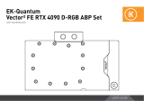 ekwb EK-Quantum Vector² FE RTX 4090 D-RGB ABP Set Installation guide