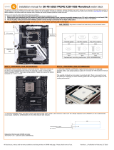 ekwb EK-FB ASUS PRIME X299 RGB Monoblock Installation guide