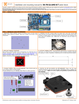 ekwb EK-FB GA AMD KIT Installation guide