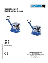 Weber mt CR 1 Hd Operating instructions