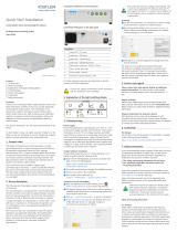 Kistler 2069A10-Q0001 Quick start guide