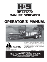 H&S HP425 Operating instructions