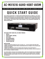 AVPro EdgeAC-MX1616-AUHD-HDBT-AVDM*