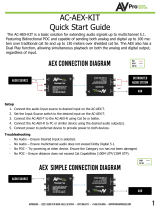 AVPro Edge AC-AEX-KIT User guide