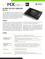 AVPro Edge AC-MXNET-10G-TCVR Quick Start