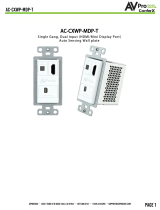 AVPro EdgeAC-CXWP-MDP-T*