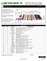 Gronomics CCPC 45-45 Chicken Coop Assembly Instructions