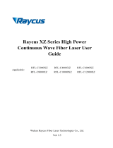 Raycus RFL-C10000XZ User manual