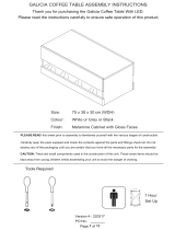 Galicia Coffee Table User manual