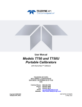 Teledyne API T750 User manual