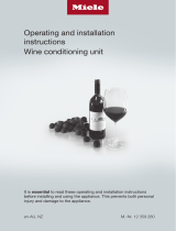 Miele KWT 2672 ViS Operating instructions