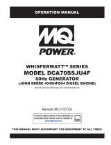 MQ Power DCA70SSJU4F Operating instructions