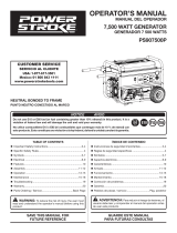 Power Stroke PS907500P Owner's manual