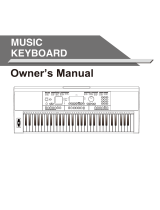 Medeli MK401 Owner's manual