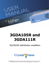 Crystal Vision 3GDA105R User manual