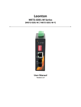 Leonton MET2-0201-M Series User manual