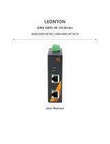 Leonton GINJ-0201-AT-24 Series User manual