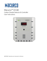 Macurco CD-6B User manual