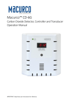 Macurco CD-6G User manual