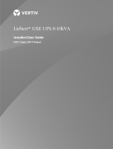 Vertiv Liebert® GXE 6-10kVA User manual