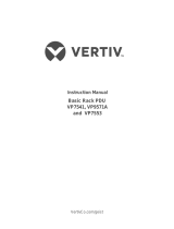 Vertiv Basic Rack PDU User manual