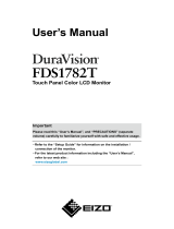 Eizo FDS1782T User manual
