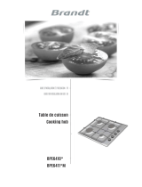 Brandt BPE6410W Owner's manual
