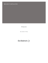 De Dietrich DRC771FNU Owner's manual