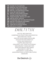 De Dietrich DHL7173X-01 Owner's manual