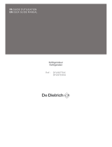 De Dietrich DFA9077NX-01 Owner's manual