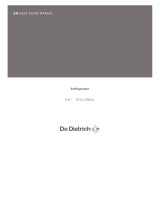 De Dietrich DFA179NXA-01 Owner's manual