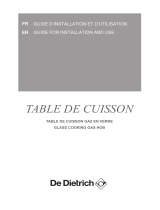 De Dietrich DPE7620XF Owner's manual
