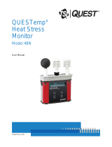 tsi QUESTemp° Heat Stress Monitor 48N User manual
