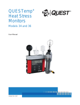 tsi QUESTemp° Heat Stress Monitors s 34 and 36 User manual