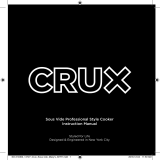 Crux 14727 Owner's manual