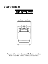GGM Gastro SEMG32K-BW Owner's manual