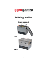 GGM Gastro EKJ6-BW Owner's manual
