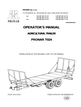 PRONAR T024 Owner's manual