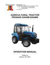 PRONAR 320AM 320AMK Owner's manual