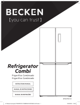 Becken BFD3903 FRIGORIFICO COMBINADO Owner's manual