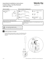 Workrite ErgonomicsConform Tool Bar & Slatwall Base