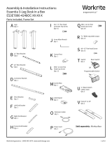 Workrite ErgonomicsEssentia 3-Leg ES3E7890-4248OC 78″-90″ X 42″-48″