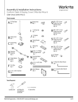 Workrite Ergonomics Conform ST 633 Installation guide