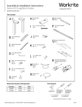 Workrite Ergonomics Sierra HX 2-Leg Installation guide