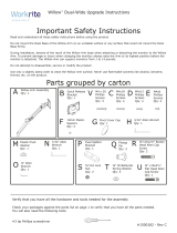 Workrite Ergonomics Willow Dual-Wide Upgrade Installation guide