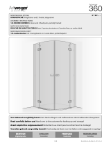 Artweger 1/4-ROUND SHOWER Assembly Instructions